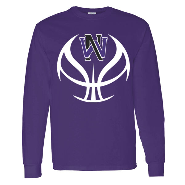 NW Basketball - Heavy Cotton™ Long Sleeve T-Shirt Thumbnail