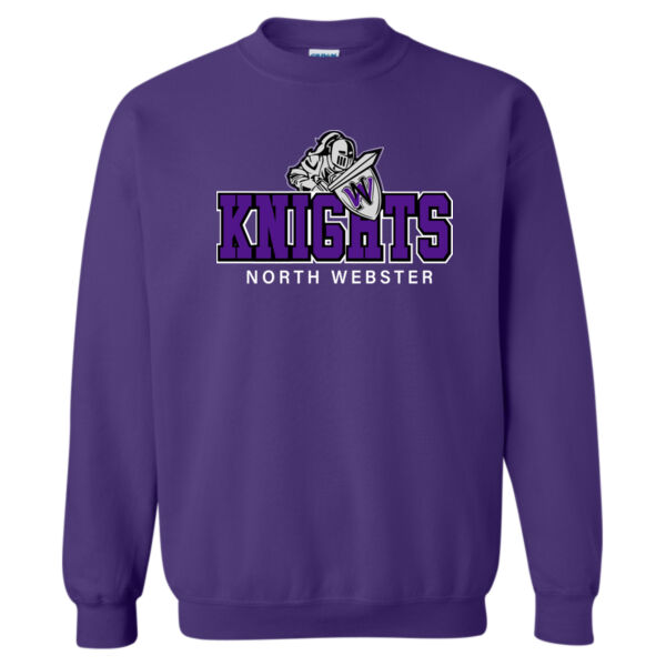 North Webster Knights - Heavy Blend™ Crewneck Sweatshirt Thumbnail