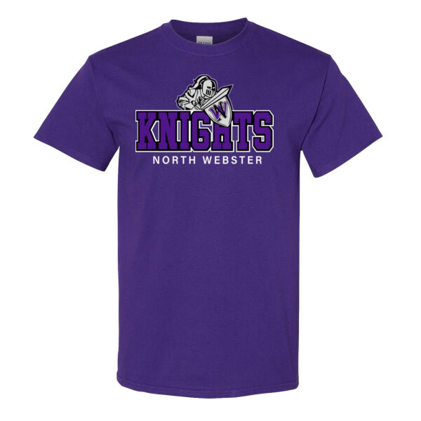 North Webster Knights - Heavy Cotton™ T-Shirt Thumbnail