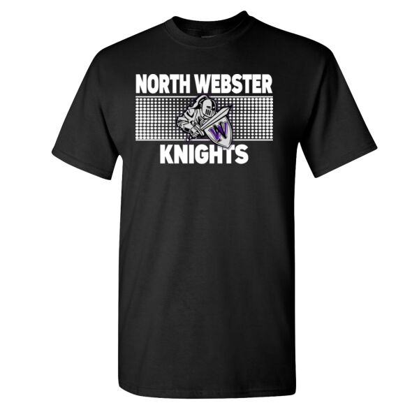 North Webster Dots - Heavy Cotton™ T-Shirt Thumbnail