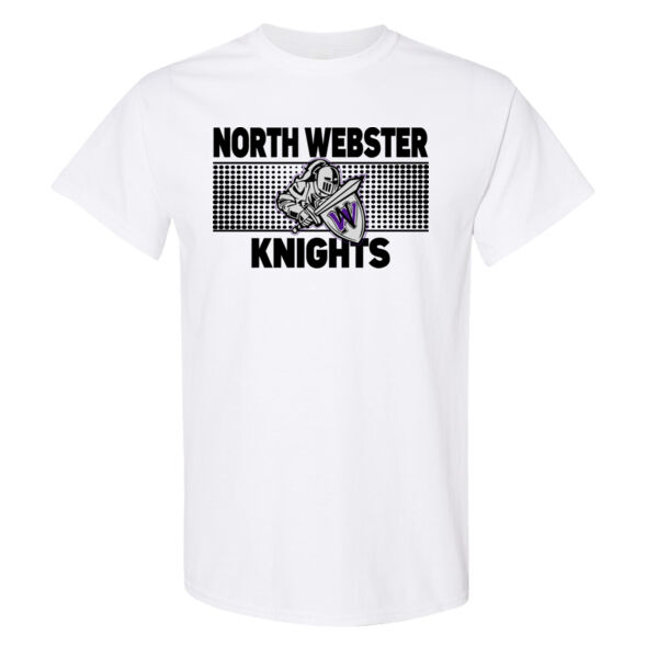 North Webster Dots - Heavy Cotton™ T-Shirt Thumbnail