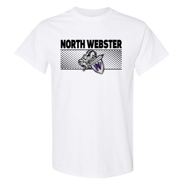 North Webster Dots - Heavy Cotton™ T-Shirt Thumbnail