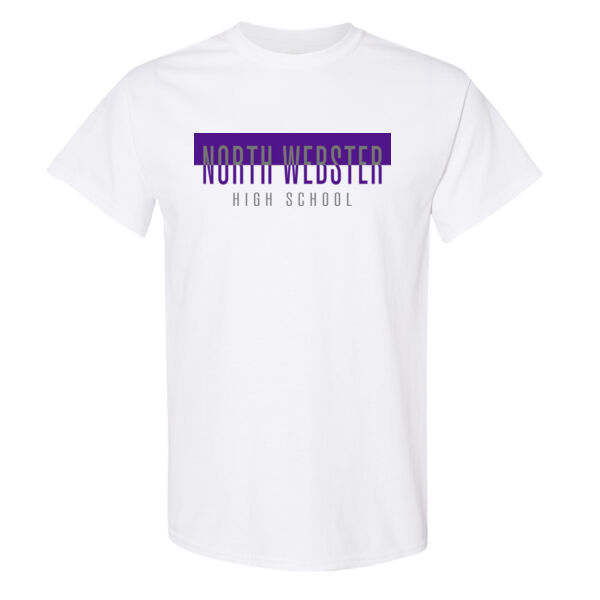 North Webster Abstract - Heavy Cotton™ T-Shirt Thumbnail