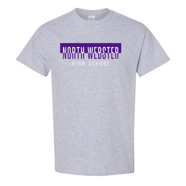 North Webster Abstract - Heavy Cotton™ T-Shirt Thumbnail