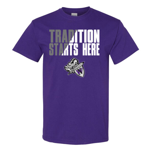 Tradition Starts Here - Heavy Cotton™ T-Shirt Thumbnail