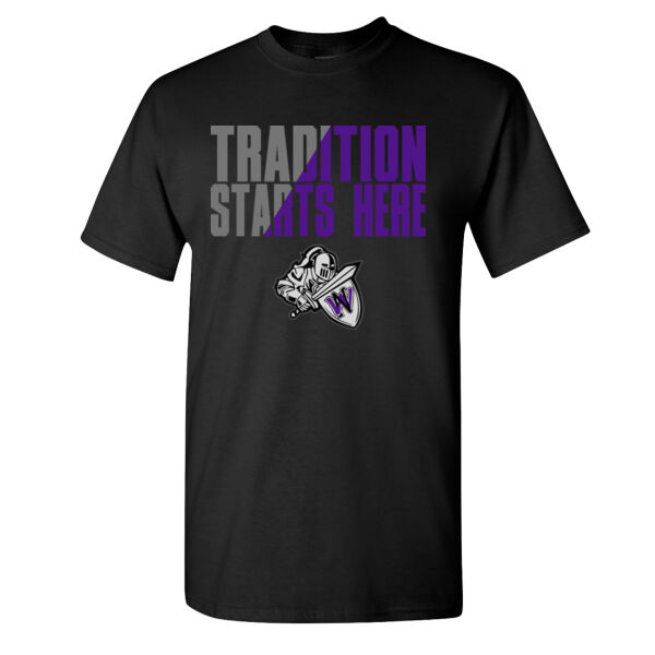 Tradition Starts Here - Heavy Cotton™ T-Shirt Thumbnail