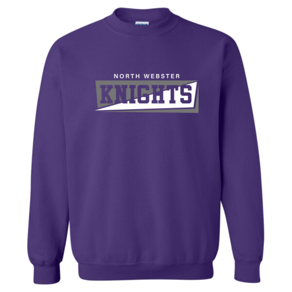 Knights Abstract - Heavy Blend™ Crewneck Sweatshirt Thumbnail