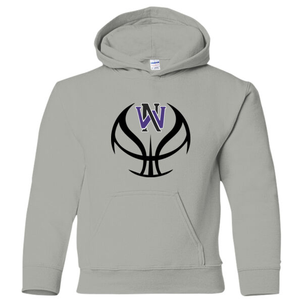 NW Basketball - Heavy Blend™ Youth Hooded Sweatshirt Thumbnail