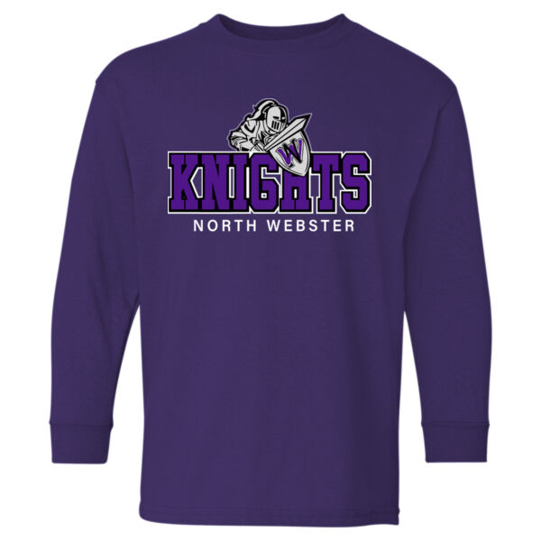 Knights - Heavy Cotton™ Youth Long Sleeve T-Shirt Thumbnail