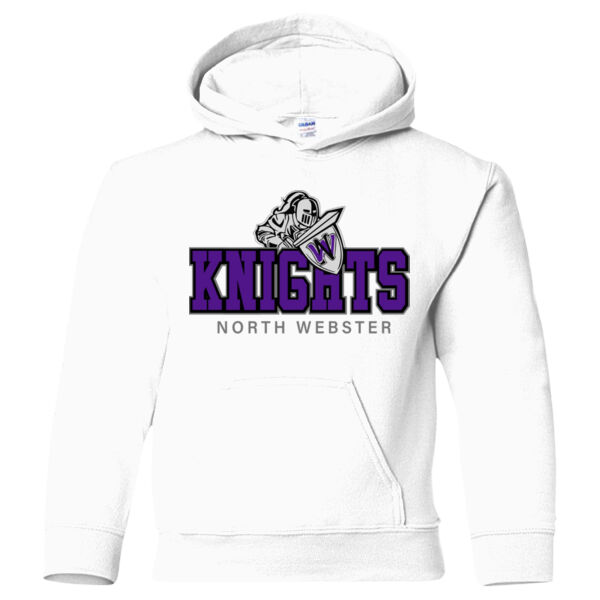 Knights Basketball - Heavy Blend™ Youth Hooded Sweatshirt Thumbnail