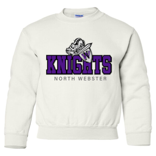 Knights Basketball - Heavy Blend™ Youth Sweatshirt Thumbnail