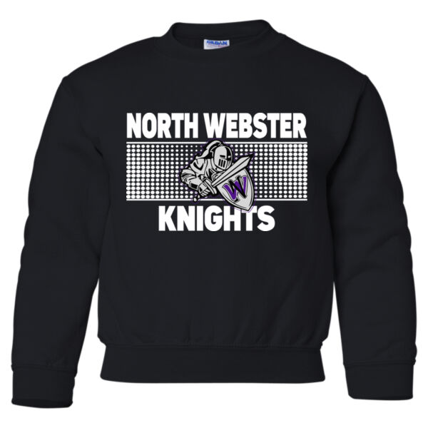 North Webster Dots - Heavy Blend™ Youth Sweatshirt Thumbnail
