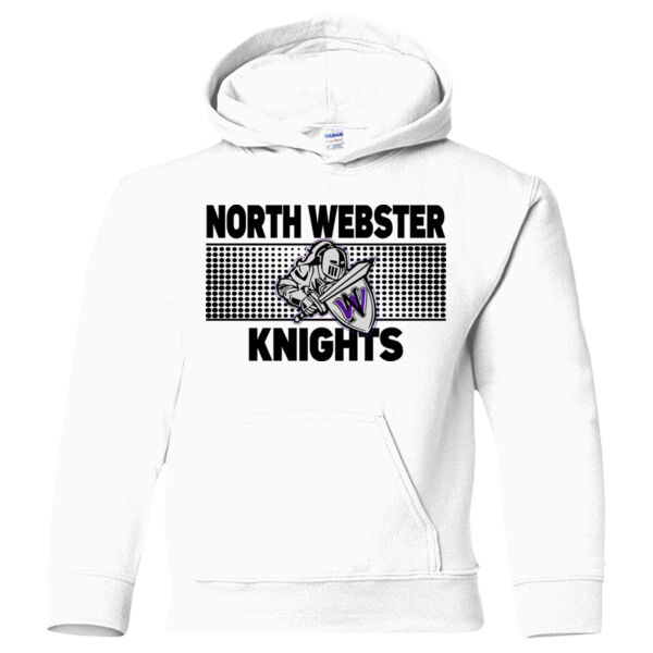 North Webster Dots - Heavy Blend™ Youth Hooded Sweatshirt Thumbnail