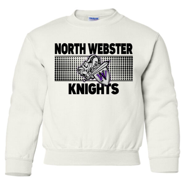 North Webster Dots - Heavy Blend™ Youth Sweatshirt Thumbnail