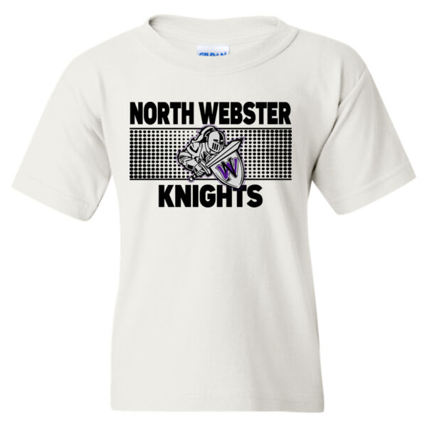 North Webster Dots - Heavy Cotton™ Youth T-Shirt Thumbnail