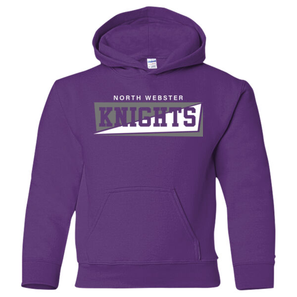 North Webster High School - Heavy Blend™ Youth Hooded Sweatshirt Thumbnail