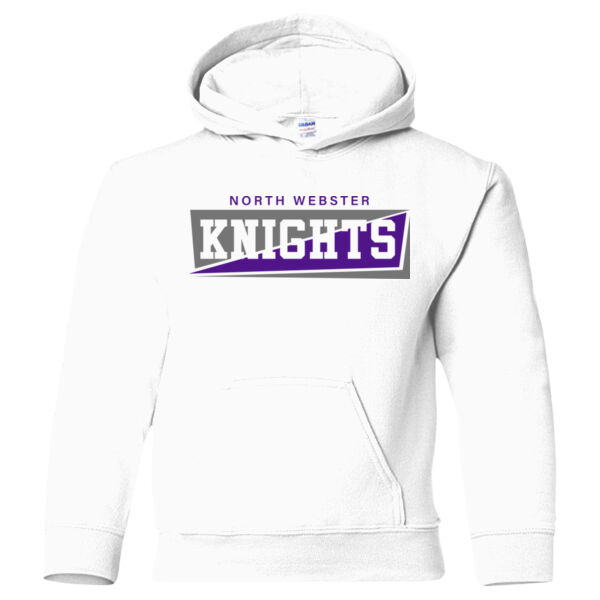 North Webster High School - Heavy Blend™ Youth Hooded Sweatshirt Thumbnail