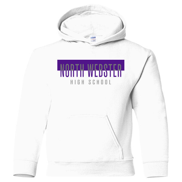 North Webster High School - Heavy Blend™ Youth Hooded Sweatshirt Thumbnail