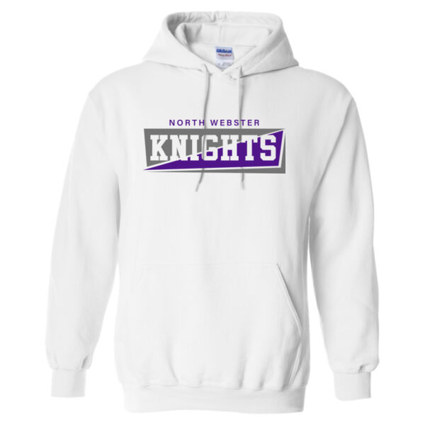 North Webster Abstract - Heavy Blend™ Hooded Sweatshirt Thumbnail