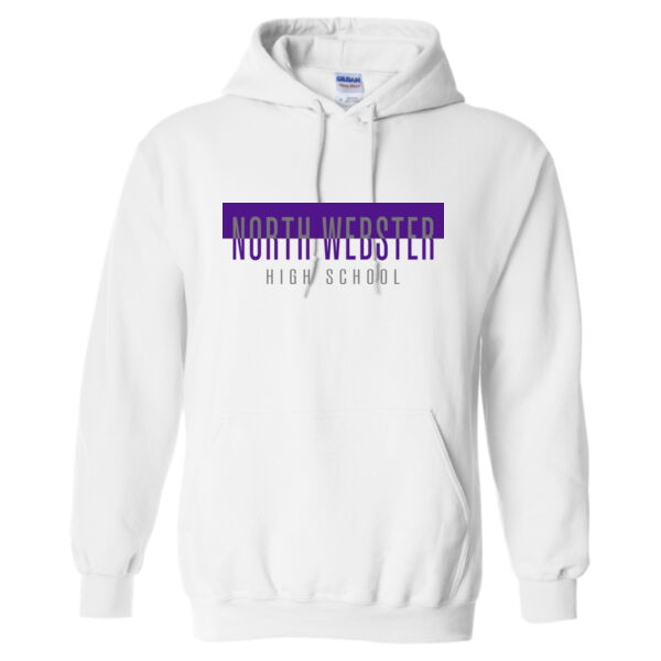 North Webster Abstract - Heavy Blend™ Hooded Sweatshirt Thumbnail
