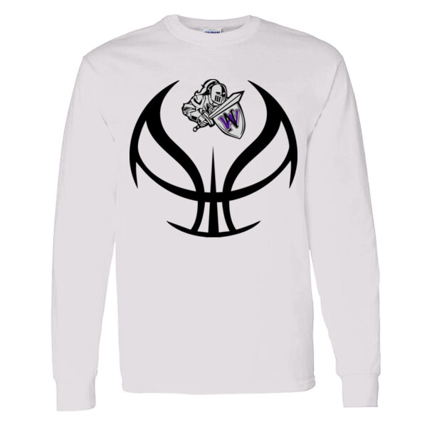 Knights Basketball - Heavy Cotton™ Long Sleeve T-Shirt Thumbnail