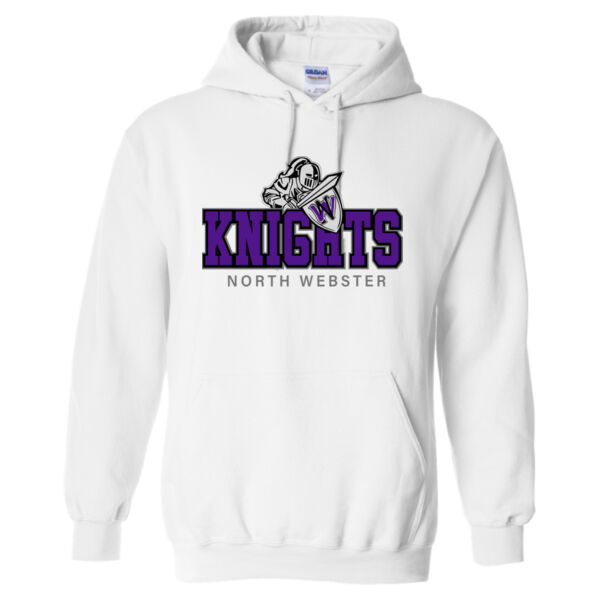 North Webster Knights - Heavy Blend™ Hooded Sweatshirt Thumbnail