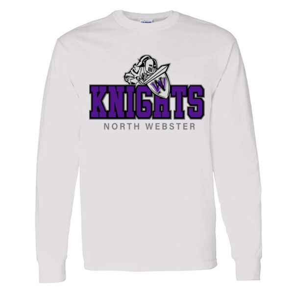 North Webster Knights - Heavy Cotton™ Long Sleeve T-Shirt Thumbnail
